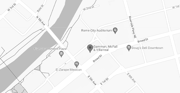Rome, GA office Location Map
