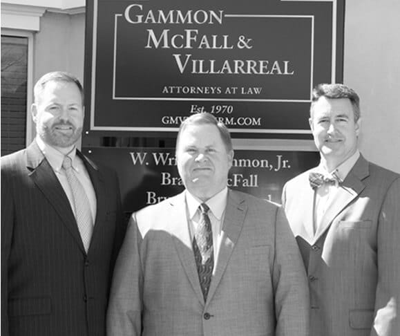 Photo of legal professionals at Gammon McFall & Villarreal